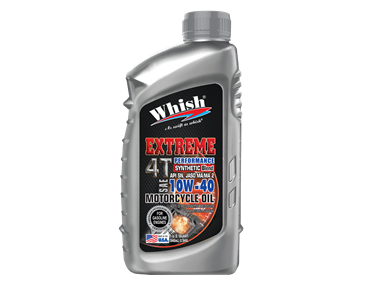WHISH 4T EXTREME PERFORMANCE API : SN , JASO MA FOR MOTORCYCLE