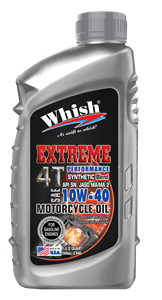 WHISH 4T EXTREME PERFORMANCE API : SN , JASO MA FOR MOTORCYCLE